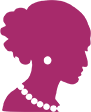 女性シルエット